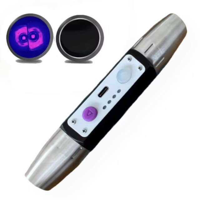 3 in 1 LED 254nm UVA UVC With ZWB3 Lamp 365nm 395nm UV Minerals Phosphor Black Light Ultraviolet Professional Flashlight
