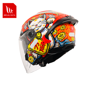 Casco de Moto MT Helmets COSMO SV 3/4 Abierto con Doble Visor ABS/PC Unisex para Todas las Estaciones Certificado 3C Homologado ECE - Product Image 6