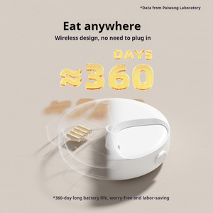 Distributeur automatique de nourriture pour chats et chiens, programmable sur 4 repas, avec compartiment isotherme, pour aliments secs et humides, bol amovible et lavable - Product Image 3