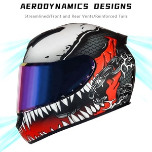 Casco <span class=keywords><strong>de</strong></span> Moto Integral Barato <span class=keywords><strong>de</strong></span> Alta Calidad con Certificación DOT, Casco <span class=keywords><strong>de</strong></span> ABS para Motocicleta Urbana a la Moda, Venta Directa <span class=keywords><strong>de</strong></span> Fábrica - Product Image 6