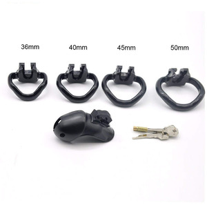 Yamamoto CKR064 V3, Disponible en <span class=keywords><strong>4</strong></span> Tamaños, Jaula para Pene Impermeable, Dispositivo de Castigo con Bloqueo, Dispositivo de Castidad Masculina de Resina, Juguete Sexual - Product Image 6