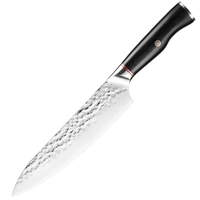 Couteaux de cuisine forgés à motif martelé 5Cr15 : Couteau d'office, Couteau de boucher, Couteau de chef, Couteau Santoku, Couteau Nakiri, Couteau à désosser, Couteau utilitaire