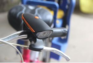 Gros phare étanche <span class=keywords><strong>lampe</strong></span> <span class=keywords><strong>de</strong></span> vélo 120 Db fort klaxon alarme cloche avertissement <span class=keywords><strong>Rechargeable</strong></span> LED vélo avant lumière batterie ABS - Product Image 4