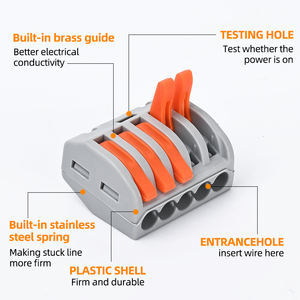 Terminal Kabel Cepat 1-Masuk Multi-Keluar - Konektor Butt & Splitter untuk Pembagian - Product Image 5