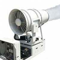 Canon à eau pour le chargement de débris de démolition et la suppression de la poussière