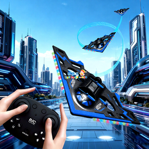 طائرة تحكم عن بعد EPT ثلاثية الاستخدامات مع إضاءة رغوية وحركات بهلوانية 360 درجة، طائرة شرطة قاذفة مع أضواء - Product Image 1