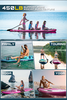 Planche à pagaie gonflable en PVC personnalisée en gros par ESUP Factory avec pompe et kit de réparation, design écologique, directement du fabricant