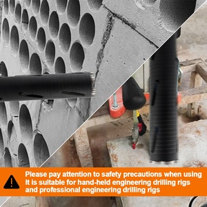 Broca de diamante soldada de alta frecuencia de 1-1/4"-7 UNC, sierra perforadora de 25-200 mm para perforación en seco de hormigón, mampostería y ladrillo - Product Image 6