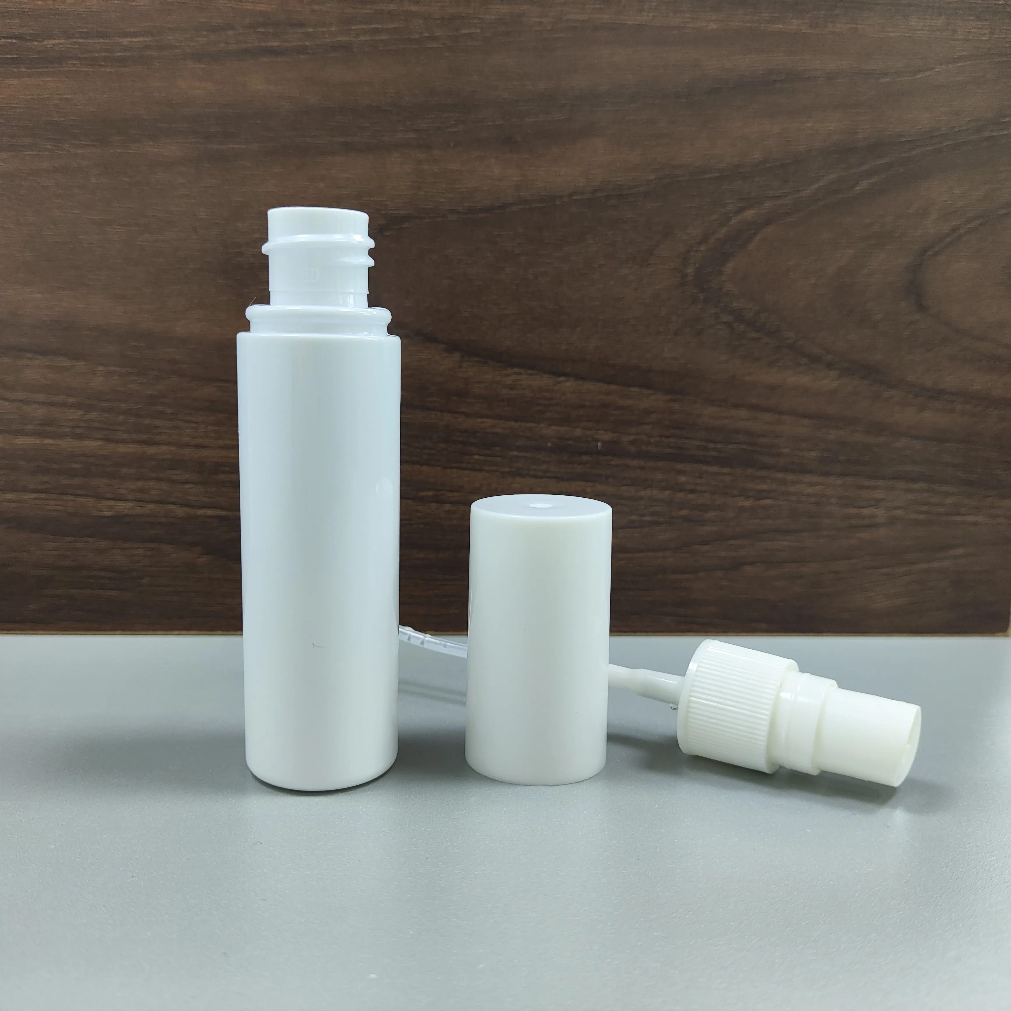 Botol semprot plastik kabut bahan PET 30ml penyemprot PP mengisi air dapat dicetak Sablon