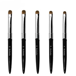Hot Selling Professional Nail <b>Brush</b> with Head Customizable Logo for Edge Cleaning-Customizable Logo Professional Nail Supplier - Product Image 4
