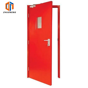 <span class=keywords><strong>Puerta</strong></span> Cortafuego Moderna con Certificación CE, Estructura de Acero, Resistente al Fuego por 3 Horas, <span class=keywords><strong>Puerta</strong></span> de Salida Ignífuga para Hospitales y Apartamentos - Product Image 1
