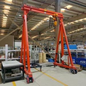 رافعات جسرية كهربائية عالية الجودة من TAIHENG تعمل بنظام التحكم الآلي PLC للمستودعات والمصانع - متاحة حسب الطلب - Product Image 2