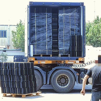 Planche de drainage en gazon artificiel noir de 30 mm d'épaisseur, tapis de drainage pour espaces extérieurs, aménagements paysagers, pour la maison, les parkings