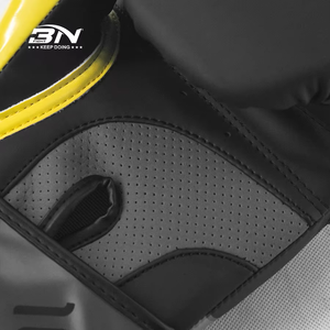 قفازات MMA بالجملة من BN، قفازات تدريب ساندا وفنون القتال المختلطة والملاكمة التايلاندية، قفازات ملاكمة سوداء للتدريب على الكيك بوكسينغ - Product Image 6