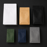 Sachet refermable transparent personnalisé de qualité alimentaire pour l'emballage des noix et des céréales