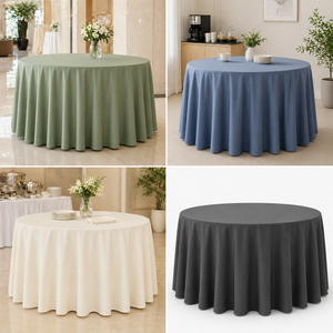 Rectangular Scuba <b>Tablecloth</b> 90x156 Table Cloth For Hotel Conference Registration Banquet - Product Image 1