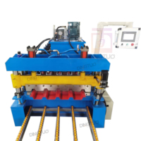 Machine de formage à froid de tôles de toiture trapézoïdales 686 IBR, adaptée au marché africain
