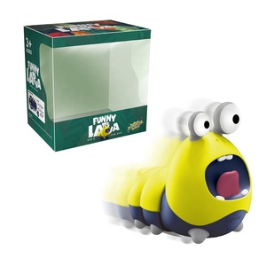 Oruga eléctrica con batería para niños, juguete de Animal con diseño de dibujos animados - Product Image 5