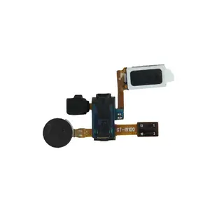 100% Test Working Earphone Headphone Audio Jack Flex Cable For Samsung Galaxy S1 S2 GT-I9100 Module Replacement With Best