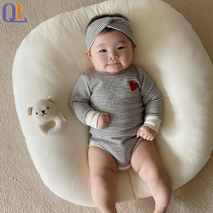 ชุดนอนเด็กออร์แกนิคคอตตอนเนื้อนุ่ม <span class=keywords><strong>3</strong></span> ชิ้น สำหรับเด็กชายและเด็กหญิง อายุ 0-24 <span class=keywords><strong>เดือน</strong></span> แขนยาว แบบยูนิเซ็กซ์ - Product Image 2