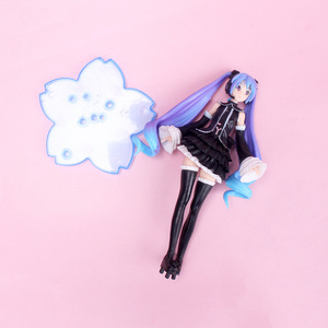 <span class=keywords><strong>Figurine</strong></span> de chanteur virtuel 2D en PVC pour décoration de voiture, boîtier d'ordinateur et gâteau - Product Image 4