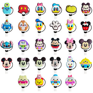 Venta al por mayor <span class=keywords><strong>de</strong></span> dibujos animados <span class=keywords><strong>Toy</strong></span> <span class=keywords><strong>Story</strong></span> Donald Daisy paja Toppers PVC personalizado pajita Toppers paja cubierta dijes Toppers para vasos - Product Image 2