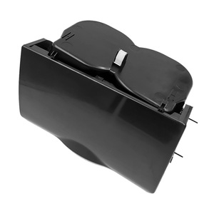 Toyota Camry Center <b>Console</b> Cup Holder Storage Box 2006-2013 <b>Black</b> Plastic Organizer With Lid - Product Image 5