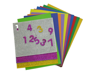 Высококачественный многоцветный Блестящий вспененный лист 2 мм толщиной по конкурентоспособной цене, размер А4, отличный режущий сервис - Product Image 2