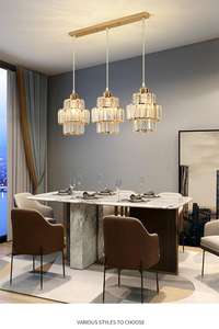 Lámpara colgante de cristal moderna de una sola cabeza, lámpara de pasillo de balcón de almacén alemán Simple para uso doméstico - Product Image 6