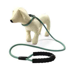2 In 1 Nylon Reflective Bungee Durable Dog Rope Double Twin Lead Walking Dog Leashes For 2 Dogs