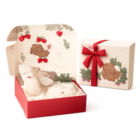 Caja de Cartón para Envíos Postales de Varios Tamaños para Regalos de Navidad, San Valentín y Halloween