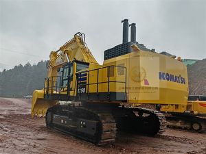 Excavadora hidráulica usada Komatsu PC1250 sobre orugas Máquina de construcción pesada Komatsu PC1250 usada 125 toneladas Equipo de construcción - Product Image 6