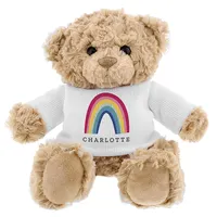 Personalizado oso de peluche con camiseta suave juguete animales de peluche de felpa de juguete