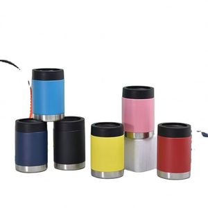 Custom 12Oz Mini Double-Walled Stainless Steel <b>Thermos</b> Double-Layer Vacuum Insulated Cooler Soda Beer Can Car <b>Cup</b> Cooler - Product Image 1