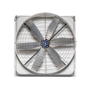 Bonawind 55" Electric Exhaust Fan With 6pcs Alloy Blades White Farm Cooling Fan Industrial Shed Exhaust Fan - Product Image 1