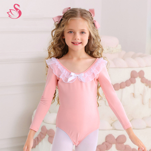 Vêtements de danse pour filles à manches longues pour l'automne et l'hiver, tenue de ballet à corps fendu pour la pratique de la danse chinoise et de la gymnastique - Product Image 5