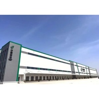 Capannone Industriale in Acciaio Pesante ad Alta Resistenza con Struttura Saldabile, Resistente agli Impatti e alle Forze Esterne in Siti Industriali ad Alto Traffico