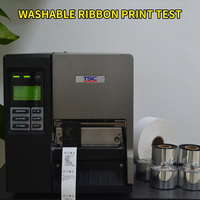 Penjualan langsung dari pabrik pita karbon warna termosensitif printer pita karbon resin cetak transfer perak