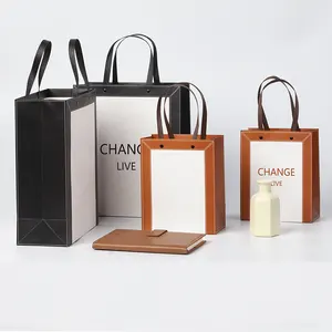 Wholesale Elegant Paper Bags High Quality Shopping Paper Bag With Logo Gift Bag