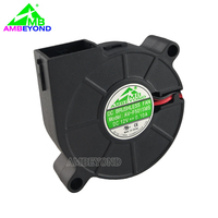 Souffleur DC 5015 avec roulement à billes double ou à manchon en option, faible vibration pour système de refroidissement de machines domestiques