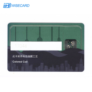 WISECARD <span class=keywords><strong>Tarjetas</strong></span> RFID antirrobo de alta calidad 13,56 MHz NFC Mini Tag <span class=keywords><strong>Prepago</strong></span> Pago DE CRÉDITO Tarjeta de membresía multicolor - Product Image 5
