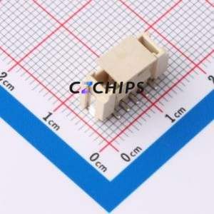 ZX-HY2.0-5PLT Wire-to-Board Pin Header SMD,P=2mm Connector 1x5P 2mm Vertical Mount HY - Product Image 1