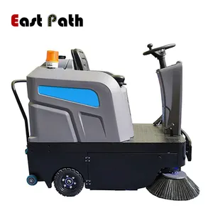 Outdoor Street Electric Power Floor Sweepe Washing Machines For Road Leaf Dust Garbage Cleaning