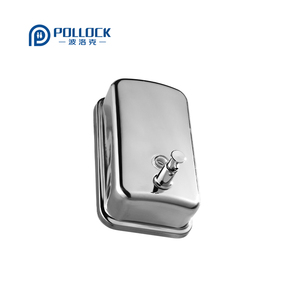 Thép Không Gỉ Xà Phòng <span class=keywords><strong>Dispenser</strong></span> 500 800 1000Ml Vuông Treo Tường 304 Thép Không Gỉ Tay Xà Phòng Lỏng <span class=keywords><strong>Dispenser</strong></span> - Product Image 4