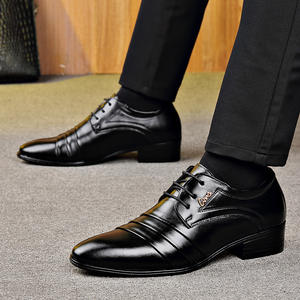 Nuevos Zapatos de Vestir Casuales de Cuero Transpirables e Impermeables con Cordones en la Puntera para Hombre, de Moda, Gran Venta, para Bodas y Fiestas, Talla Grande, Lujosos - Product Image 3