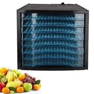 Hot sale Commercial Use 8 Trays Electric Fruit Dryer Vegetables Beef Jerky Food Dehydrators