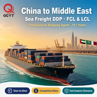 Transitaire de fret LCL DDP Chine vers les Émirats arabes unis, Dubaï, Arabie Saoudite, Oman, Koweït, Qatar via UPS DHL Express Delivery