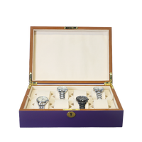 Boîte de rangement de luxe pour montres – Organisateur élégant pour 8 montres – Présentoir brillant pour hommes et femmes 3068