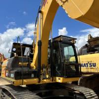 Excavatrice sur chenilles Caterpillar 320D2 d'occasion, 20 tonnes, excavatrice hydraulique d'origine CAT
