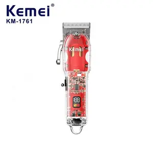 Kemei1761クリッパーメンズプロフェッショナル電気トリマーヴィンテージビアードクリッパープロフェッショナルヘアクリッパートリマーシェーバー